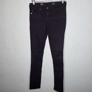 AG Adriano Goldschmied The Prima Purple Skinny Jeans Size 26